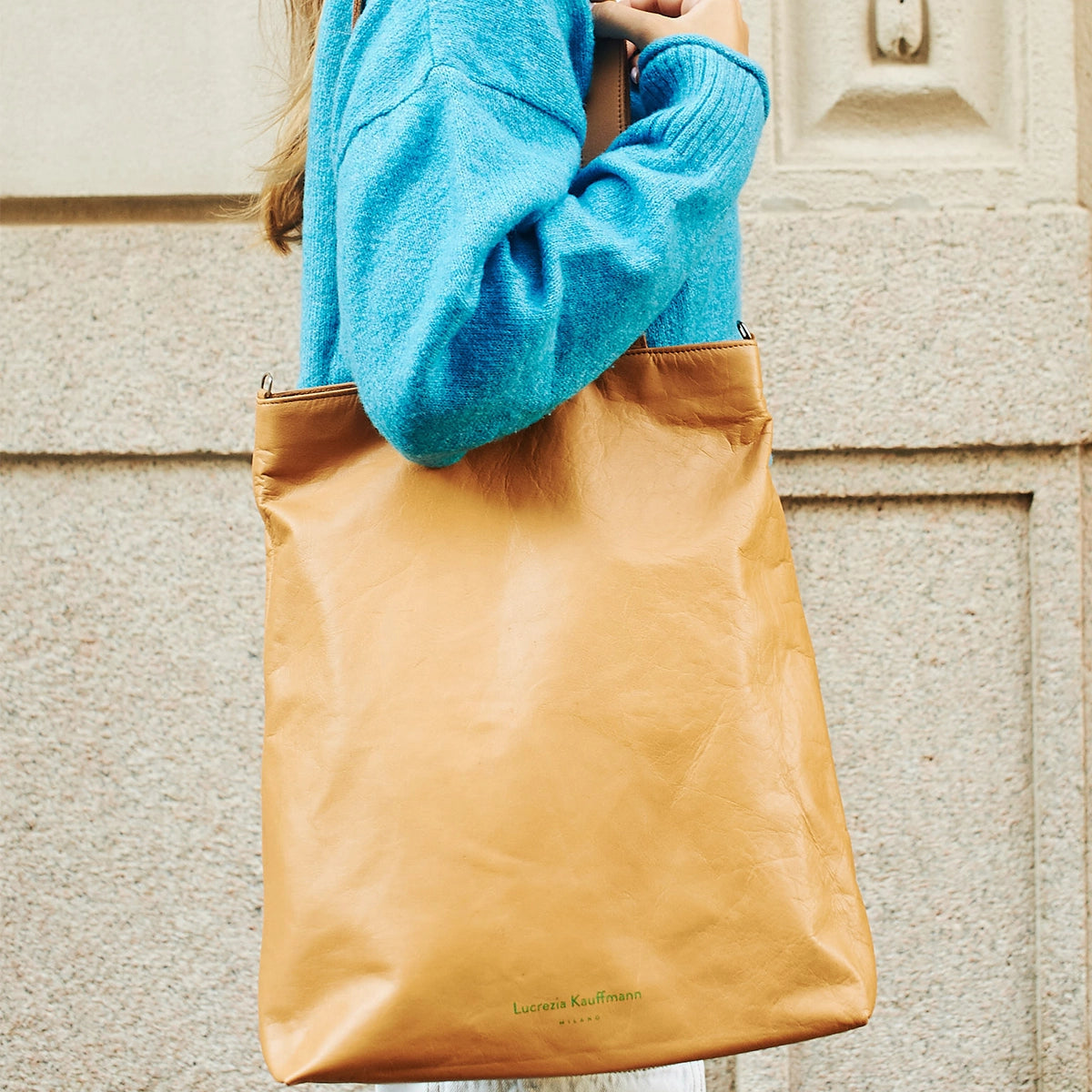 LK Tote Biscuit Brown.